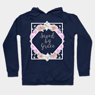 Saved by Grace Woman's Christian Shirt Hoodie